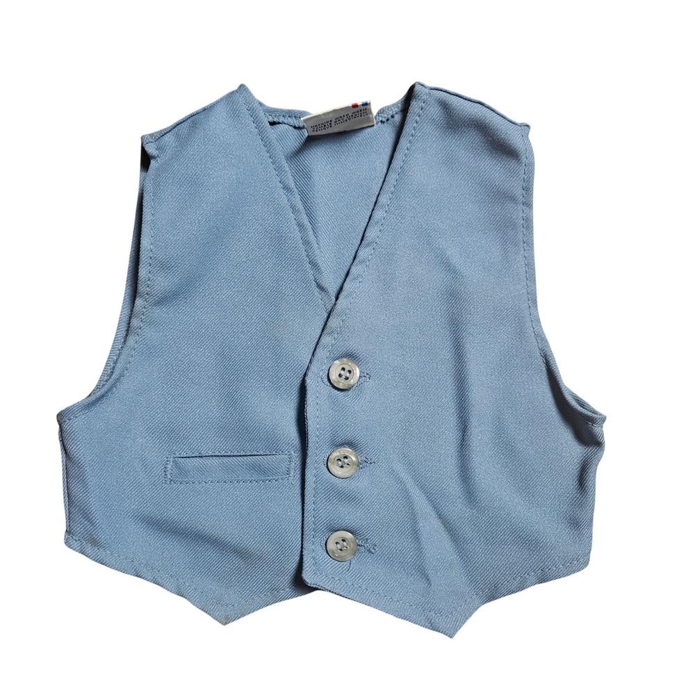 Vintage Billy the Kid Button Up Vest Toddler 2T Retro Kidcore Classic Old Money